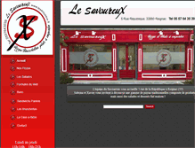 Tablet Screenshot of lesavoureux.fr